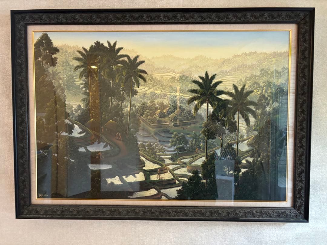 バリの風景画 Galuh作