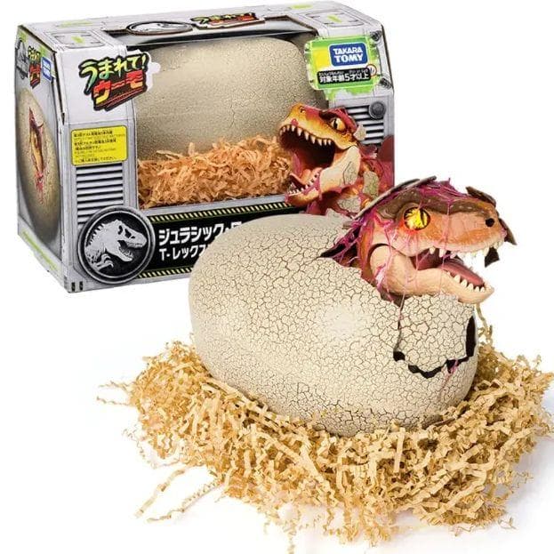 【新品】タカラトミー うまれて！ウーモ ジュラシックワールド T-レックスエッグ