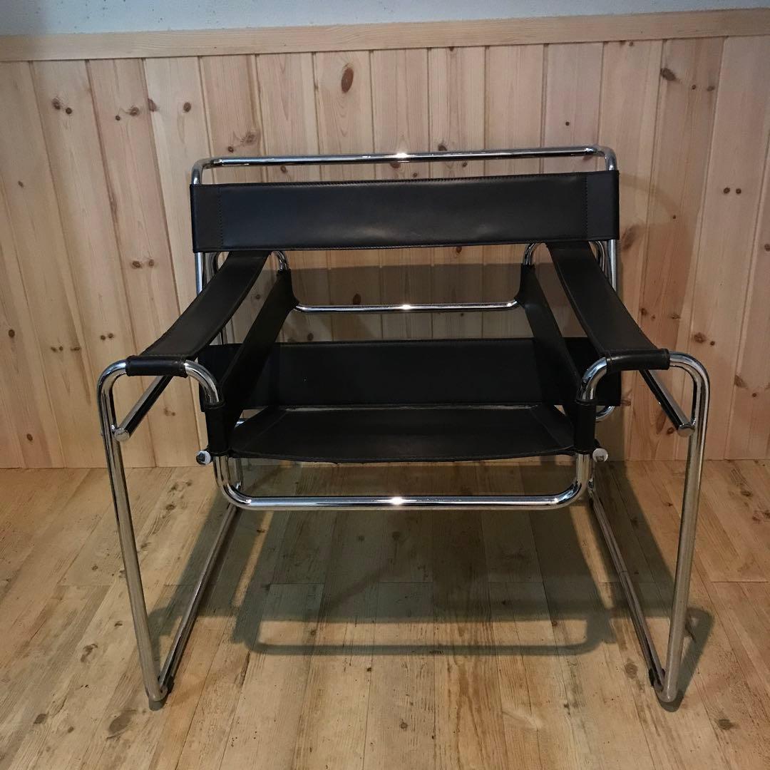 マルセル・ブロイヤー　ワシリーチェア　世界初のスチールパイプ椅子