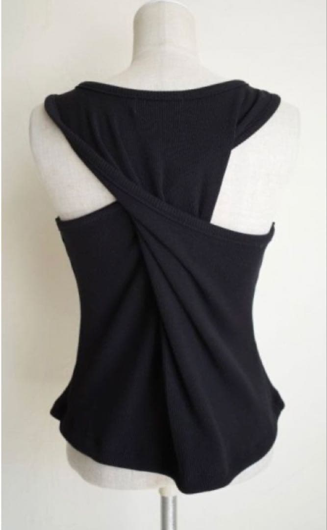 BELPER ブラック タンクトップ 新品タグ付き