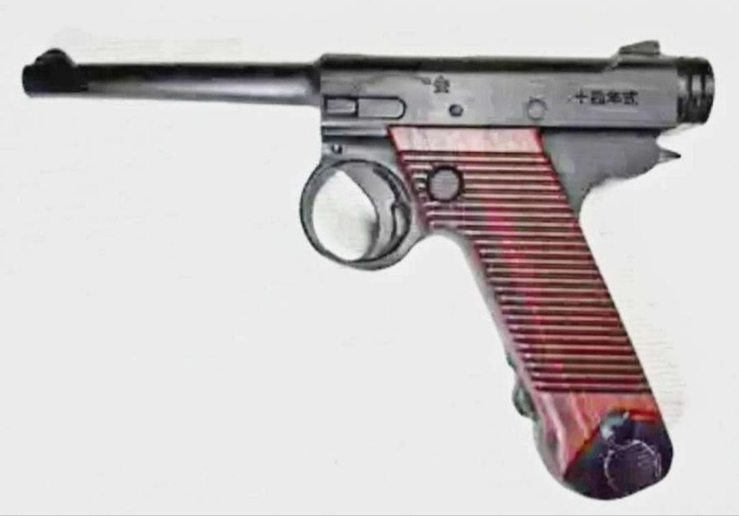 南部十四年式黒檀紫檀模型　1/1スケール 手作 新品