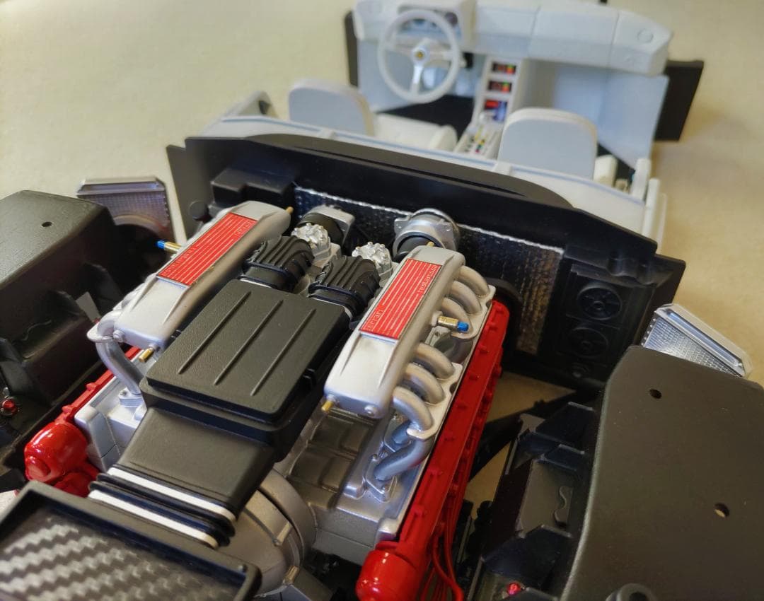 ●セール●テスタロッサ● ポケール フェラーリ 穴アケ加工 1/8 スーパーカー