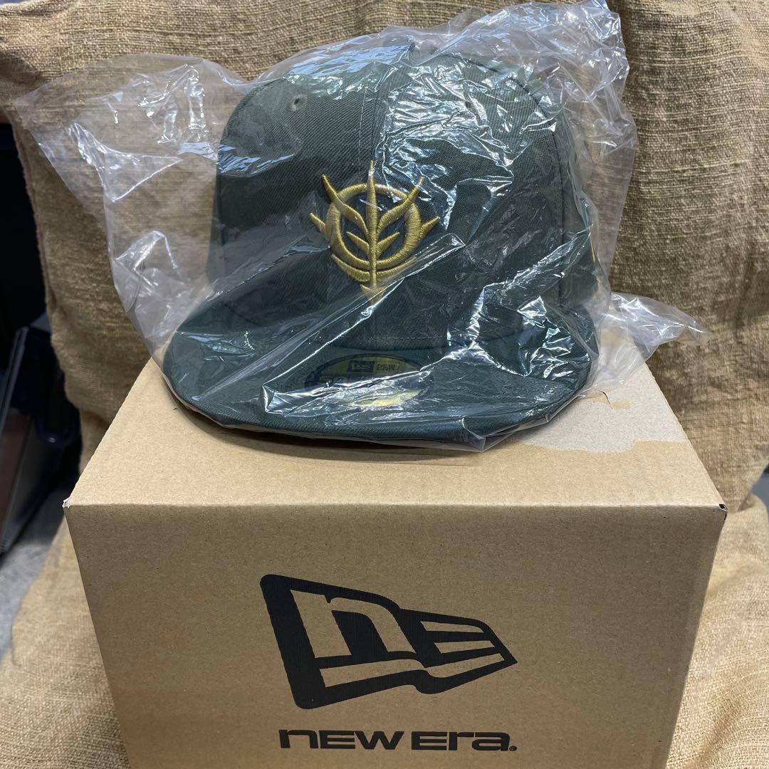 NEW ERA 59FIFTY オリーブキャップ 7 3/8 ガンダム　ジオン軍