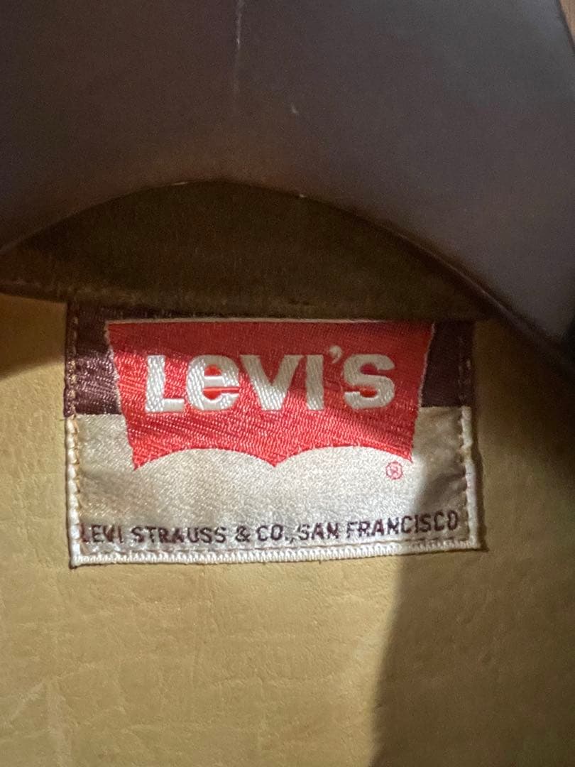 ko1006様　levi's bigE 3rdタイプ スエードジャケット