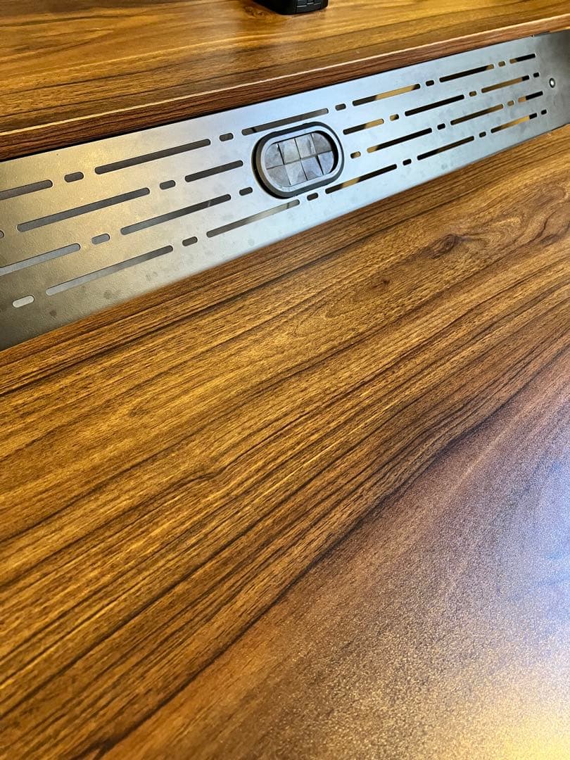 【渋谷区引き取り限定】　電動昇降デスク　幅120 スタンディング　2段式天板