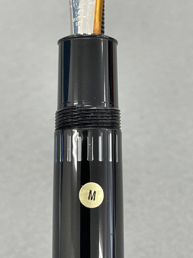 【未使用】モンブラン万年筆149 14C なで肩 首軸一体型 エボナイト芯