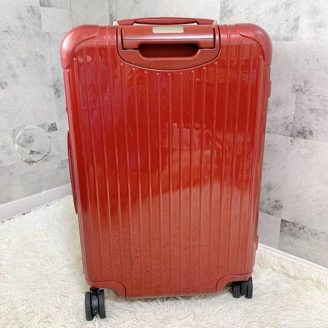 リモワ サルサデラックス 電子タグ 63L 4輪 赤 キャリーケース