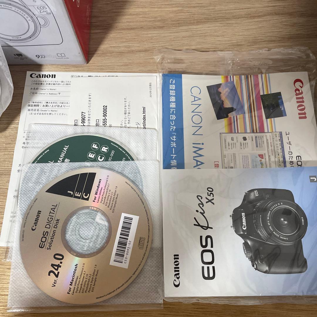Canon EOS Kiss X50 ほぼ未使用