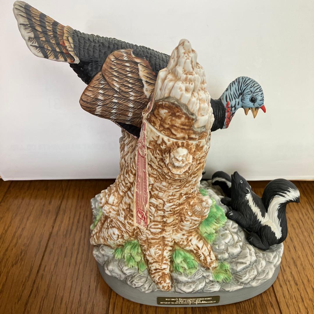 【超希少・未開栓】ワイルドターキー 8年 陶器ボトル ターキー&スカンク