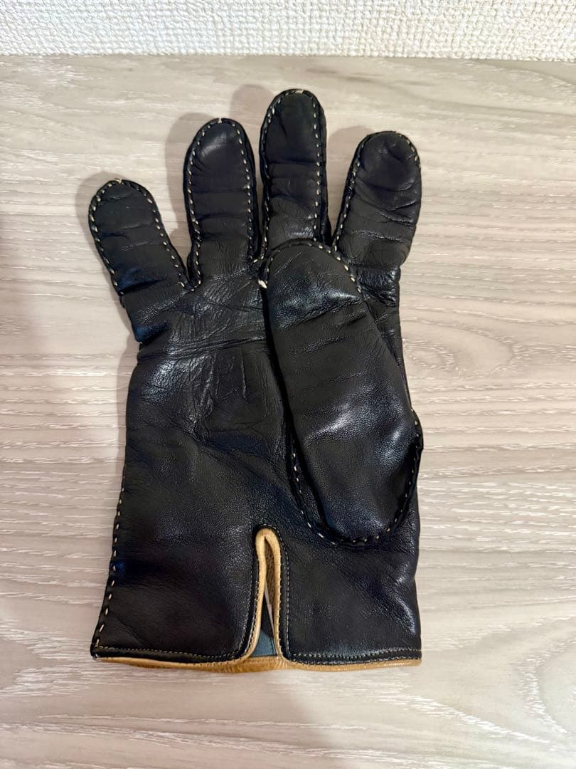 エルメネジルドゼニア レザー グローブ MADE IN ITALY