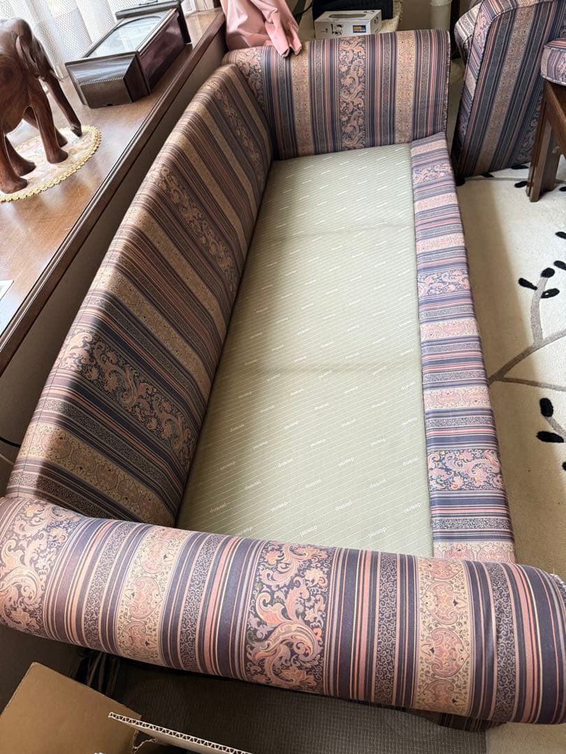 カリモク　ドマーニソファ3点セット　取りに来られる方のみ