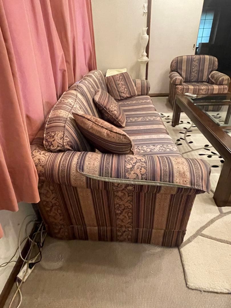 カリモク　ドマーニソファ3点セット　取りに来られる方のみ