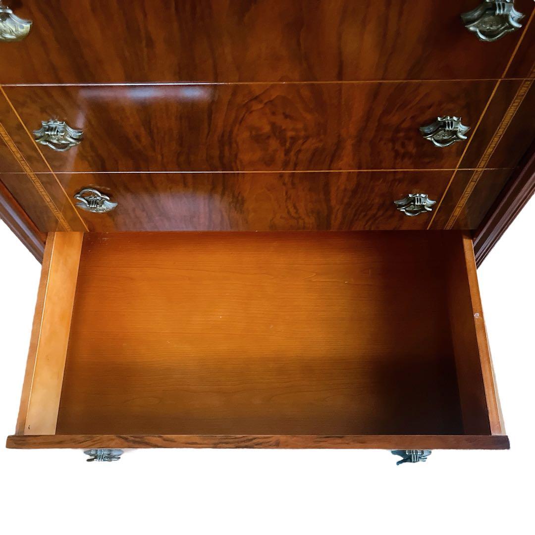 高級　チェスト ヨーロピアン 象嵌 アンティーク コンソール