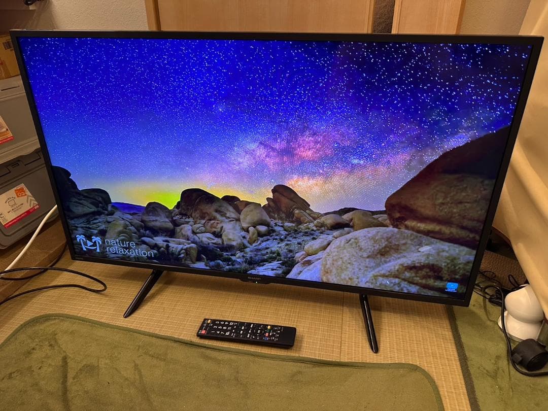 SHARP シャープ　42型　テレビ 2T-C42BE1 21年製　映り綺麗！