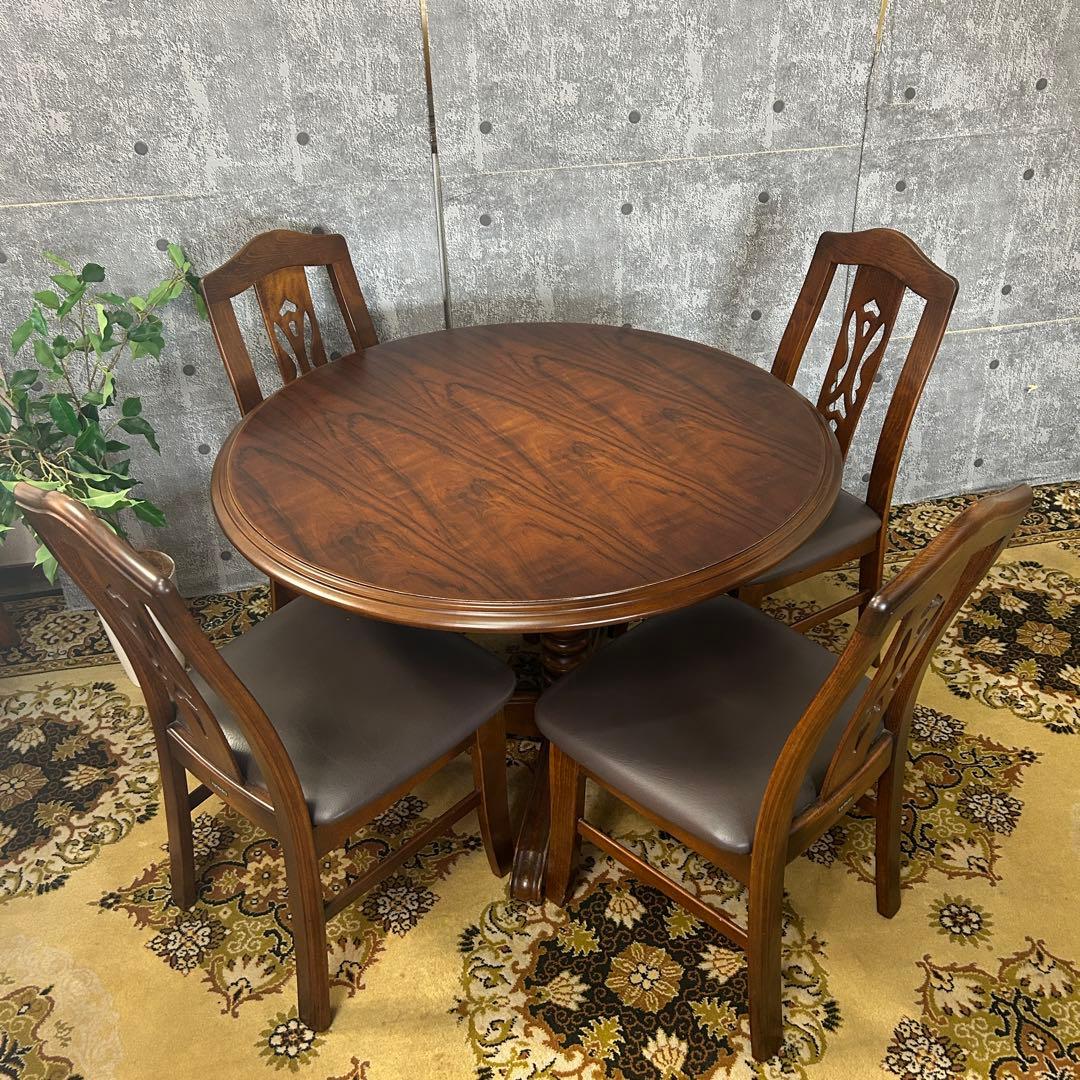 カモミール꧁カリモク家具 karimoku꧂コロニアルダイニングセット