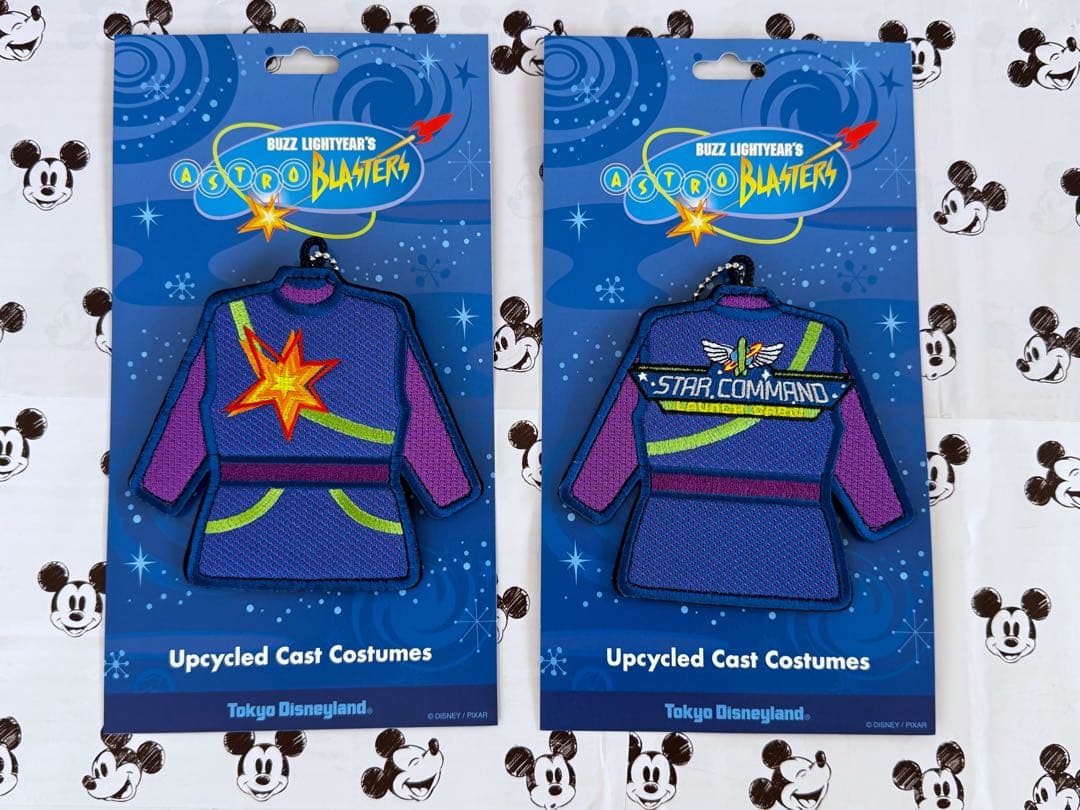 バズライトイヤー アストロブラスター ワッペンバッチ 2点セット