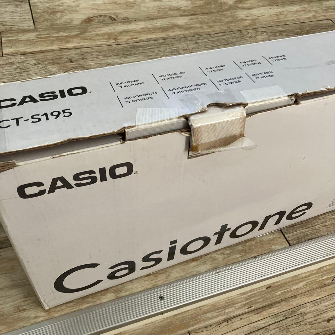 CASIO Casiotone CT-S195 61鍵 電子キーボード 黒