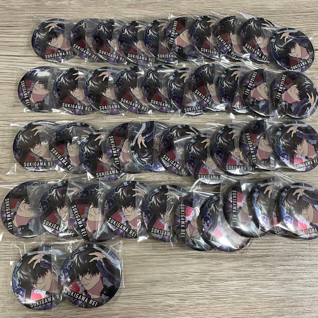 数寄川零 ロックール 缶バッ42個