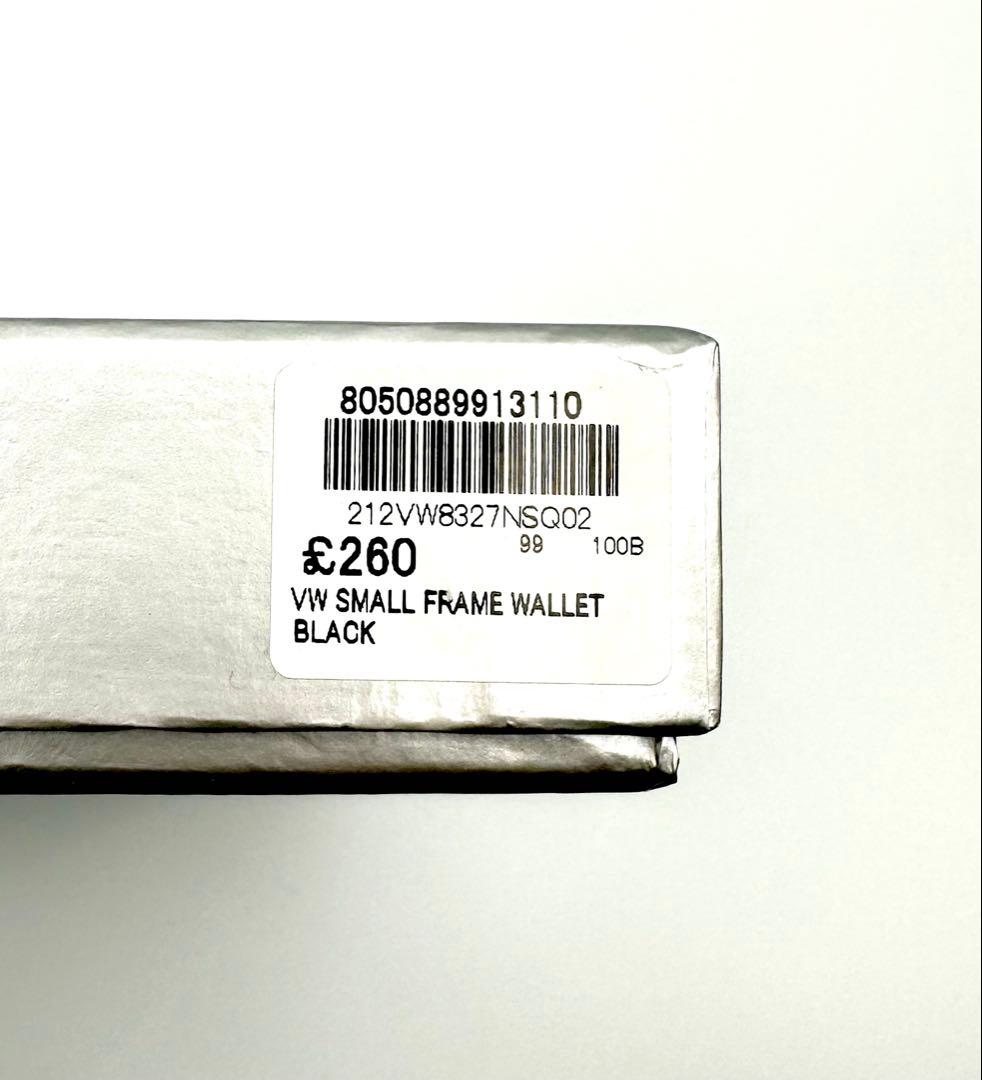 【♡最新✦新品♡】Vivienne Westwood 三つ折り財布 ブラック 黒