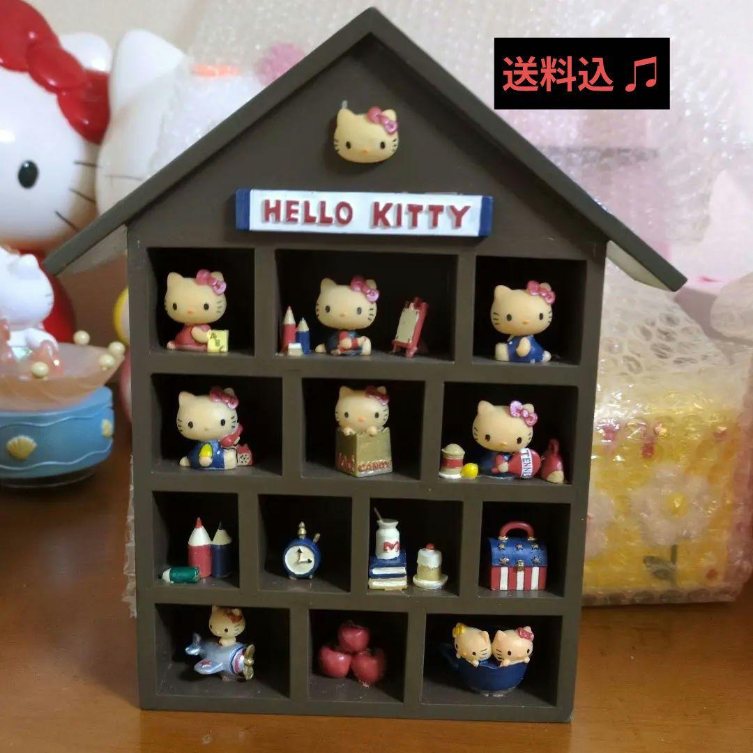 ハローキティ⑥ 家型.木製ディスプレイ