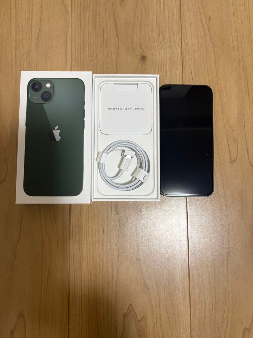 【超美品】iPhone13 256GB グリーン