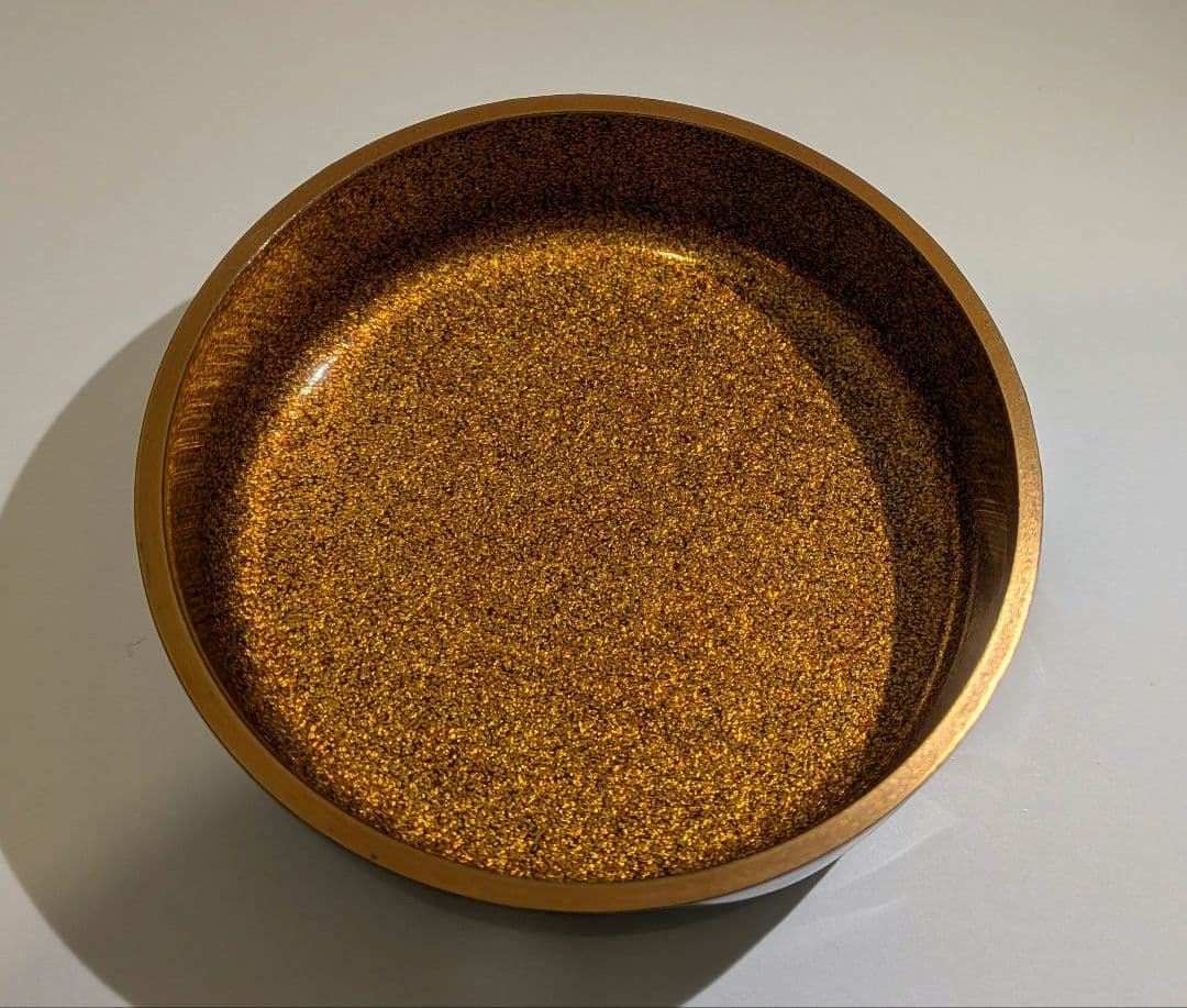 『山下永甫』大棗『芦』内金梨子地　輪島塗　共箱　茶道具