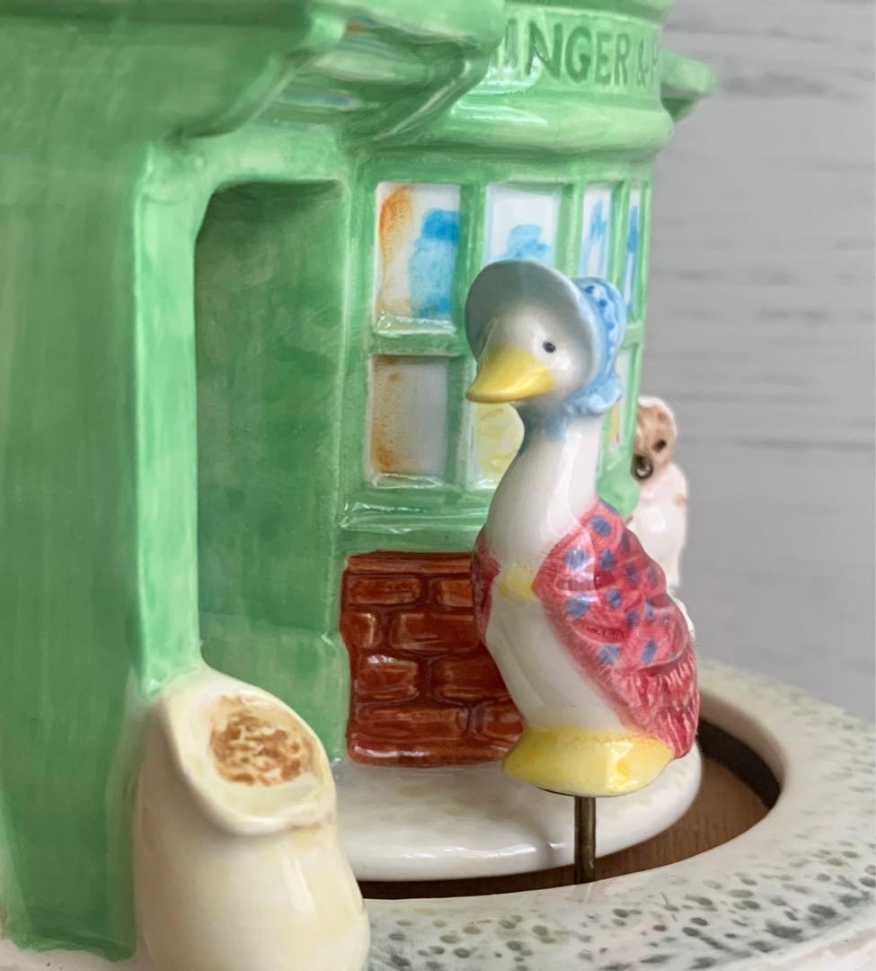 ジンジャーとピクルスのお店 二重回転オルゴール ピーターラビット