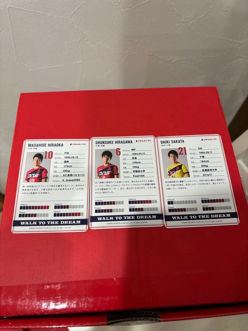 いわきFC 2017年ファンクラブキッズ会員特典