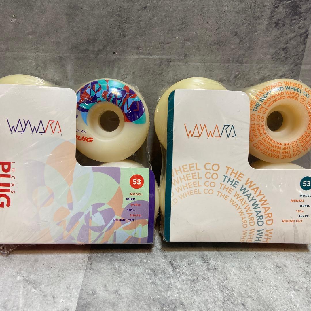 【新品・未使用】スケボー　ウィール　53mm 7個セット