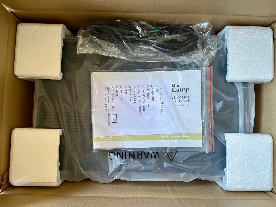 【美品】Thomann S-100 MKII S-100mk2 パワーアンプ