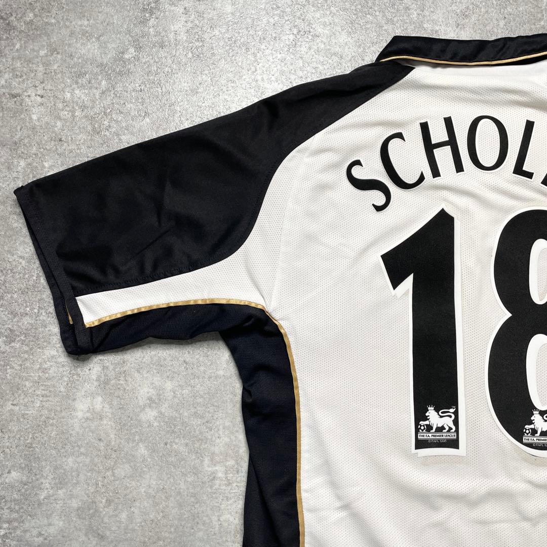 【正規01-02 マンチェスターユナイテッド 100周年 Scholes#18】