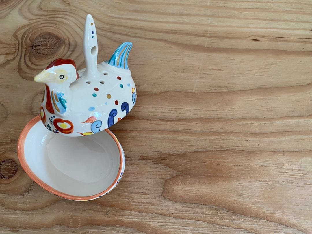 幸兵衛窯ペルシャ色絵香炉酉W5976