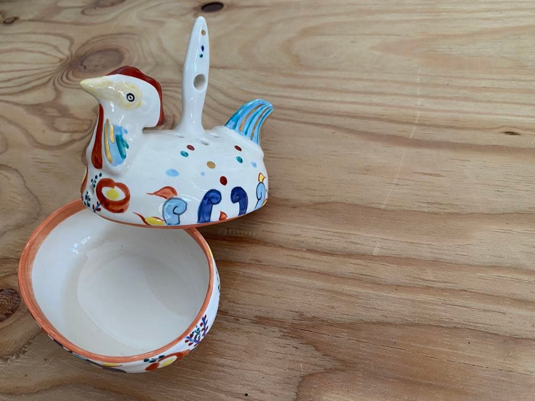 幸兵衛窯ペルシャ色絵香炉酉W5976