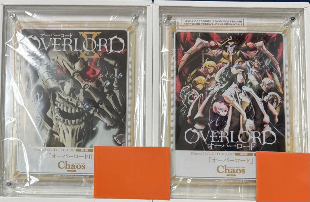 chaosTCG タイトルカップ オーバーロード 優勝記念盾 セット