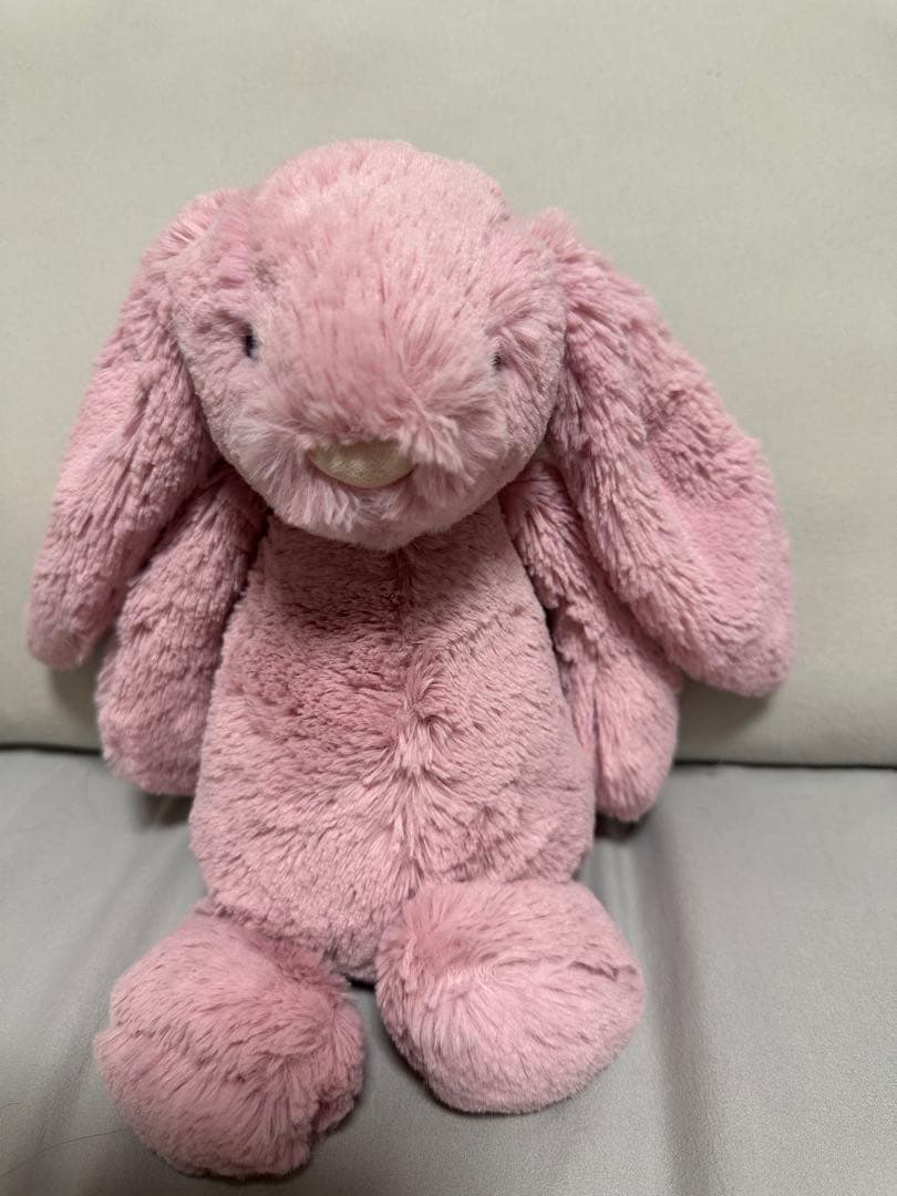  ピンクウサギ ぬいぐるみ