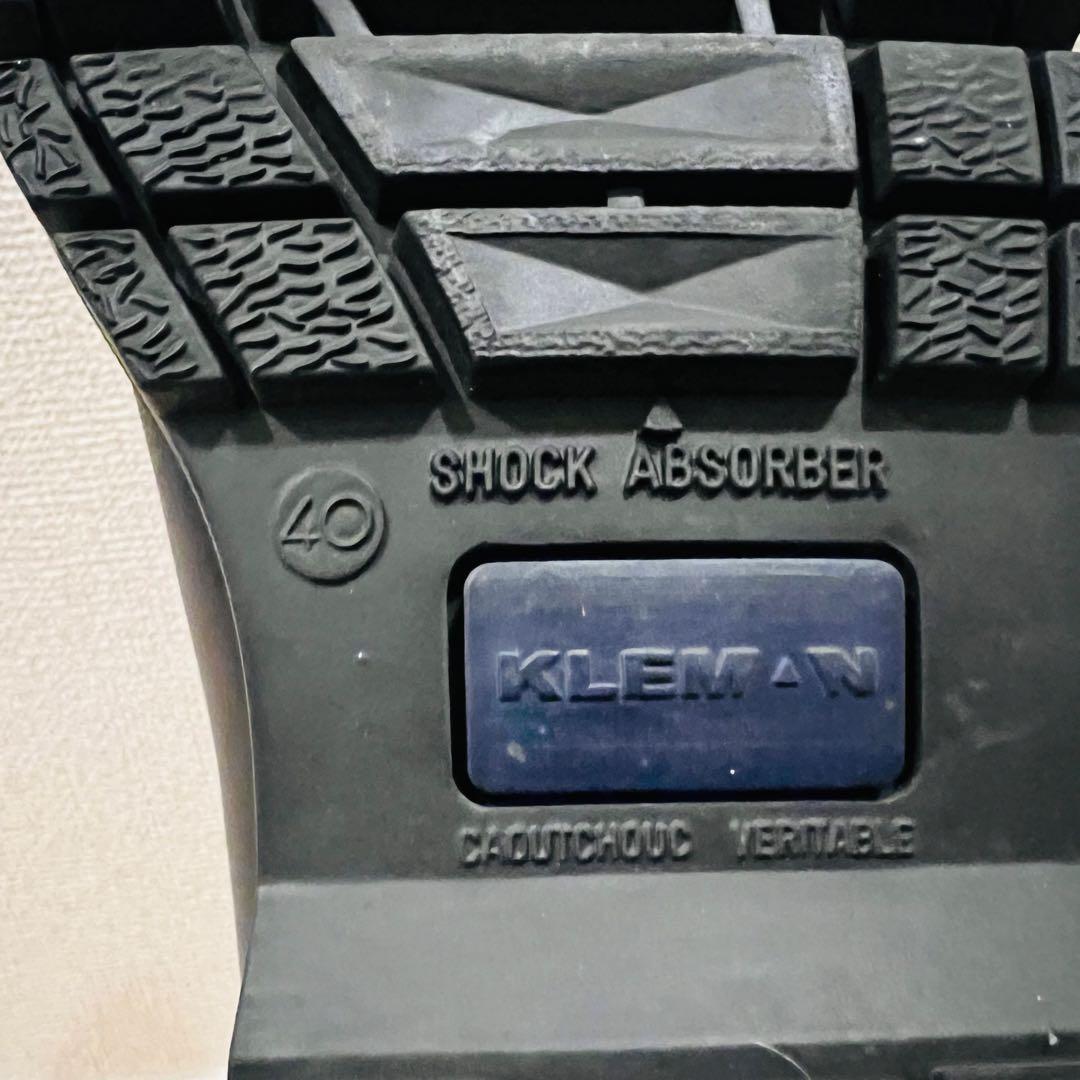 【美品】KLEMAN クレマン パドロール チロリアンシューズ ブラック 黒