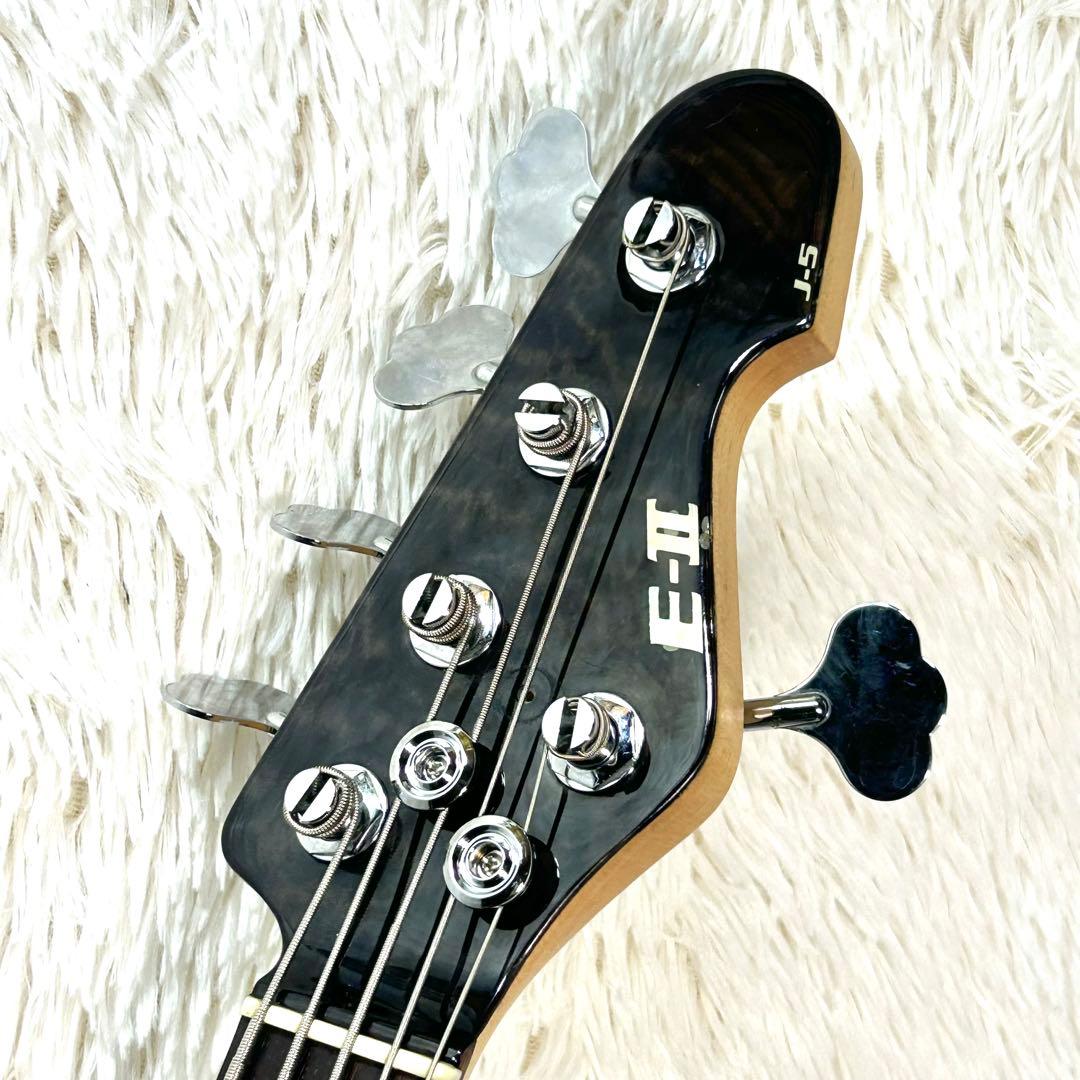 ESP E-Ⅱ J-5 QM 国産ハイエンド 5弦 キルトメイプル