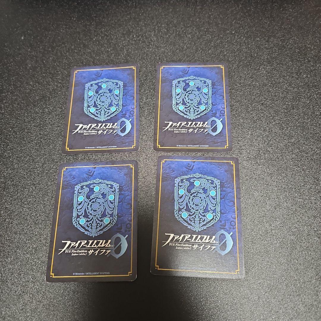 ファイアーエムブレムサイファ　ピアニーSR4枚セットC