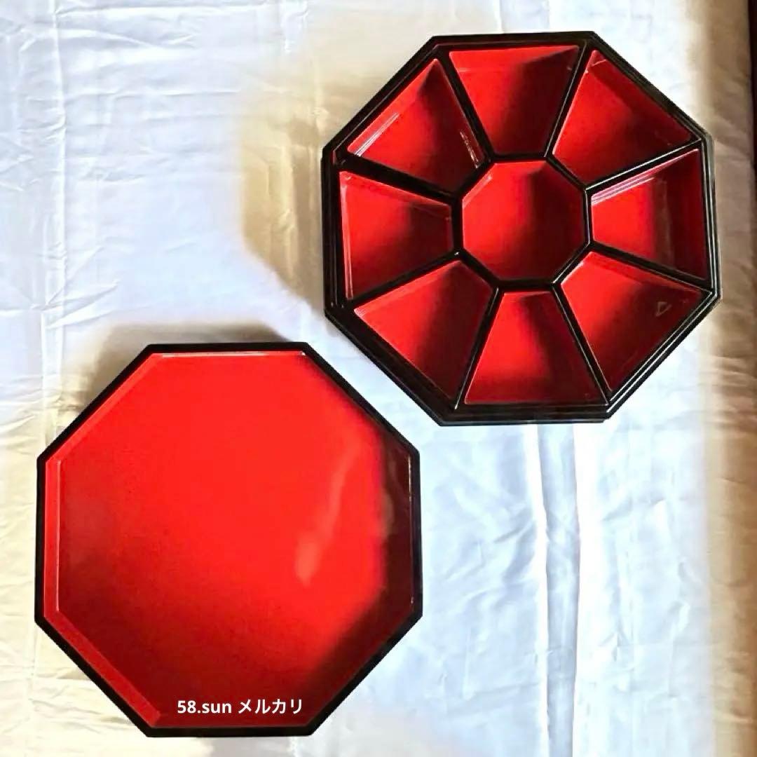 八角トゥンダーブン（東道盆）　琉球漆器