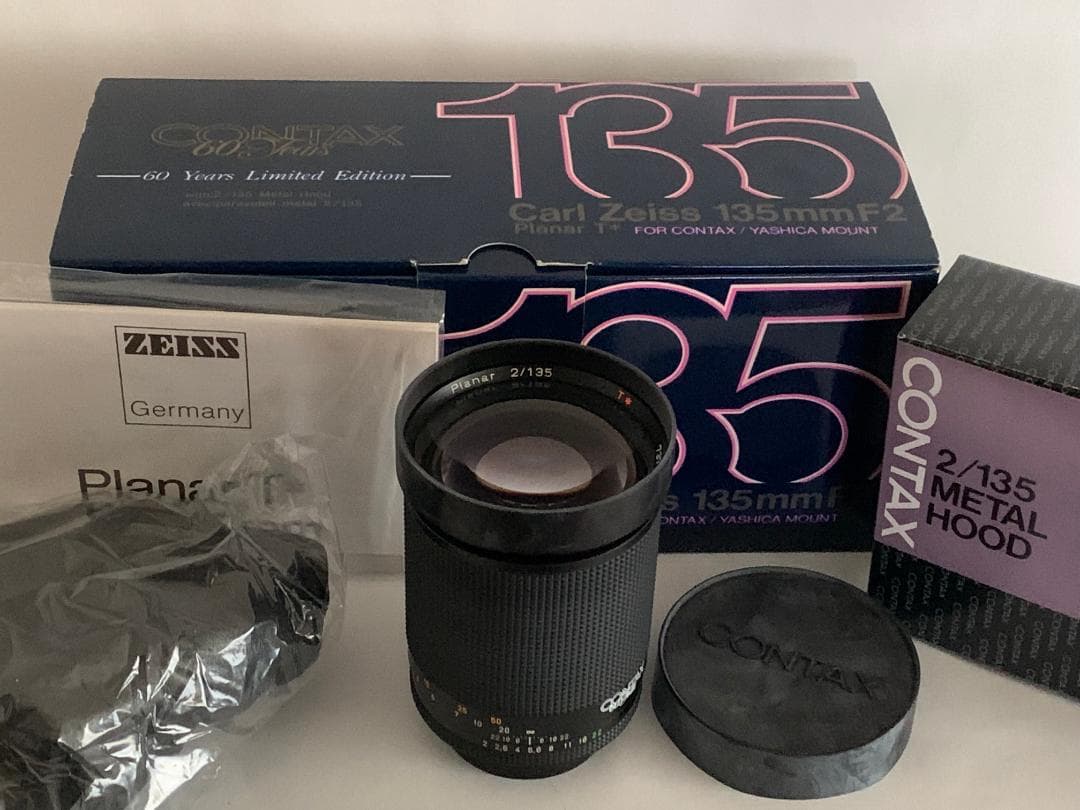 レンズ(単焦点) Carl Zeiss Planar T* 135mm F2 MMG 60year