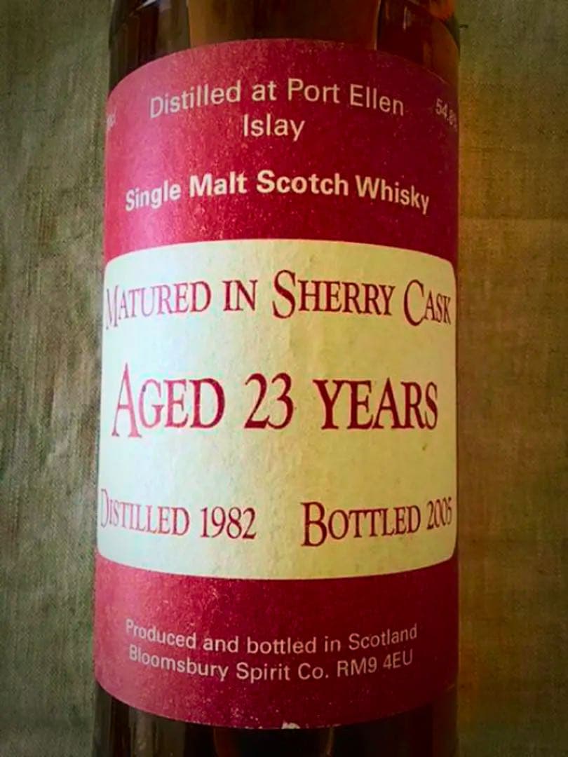 激レア ポートエレン  1982-2005 54.8% ブルームスバリー