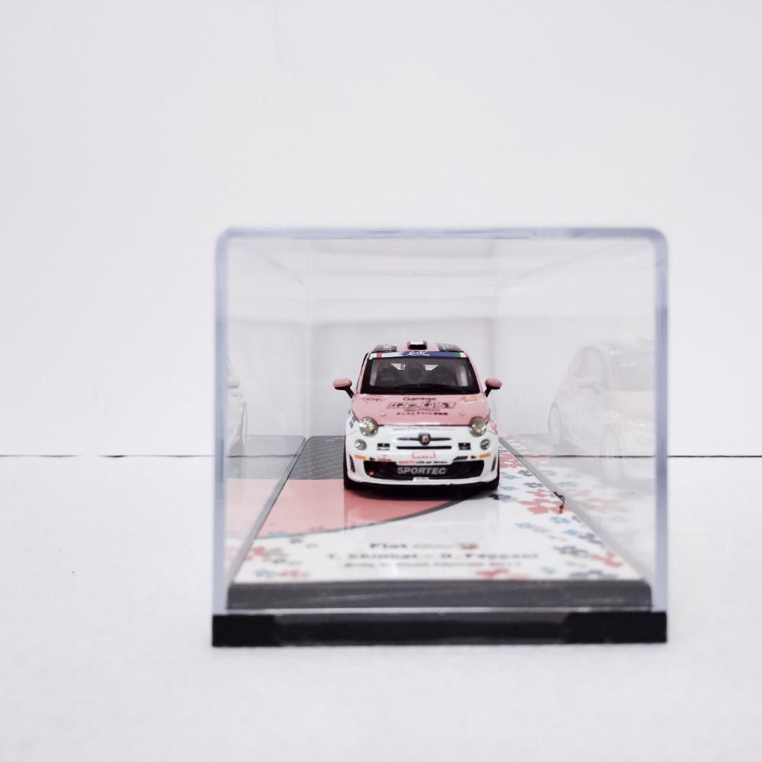 ★希少・特注品★1/43　フィアット・アバルト500　ラリーローマ2017