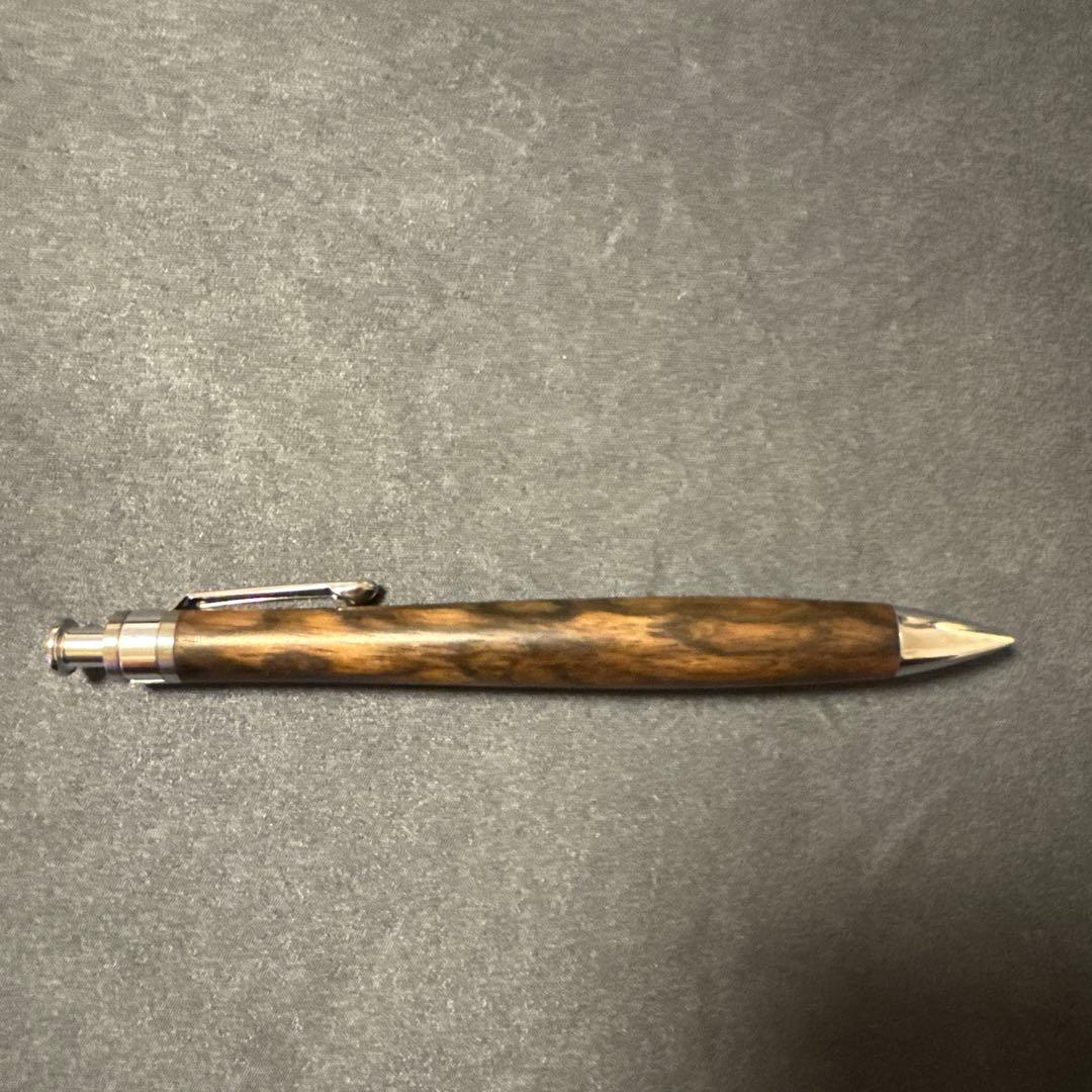 工房楔　ペンシル楔　黒柿孔雀杢