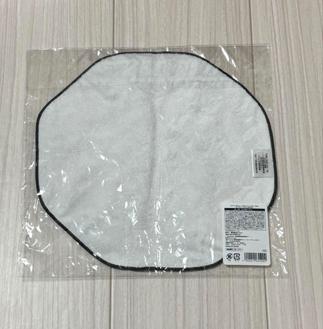 デビルメイクライ カプコンカフェ ダイカットタオル ラウンドタオル