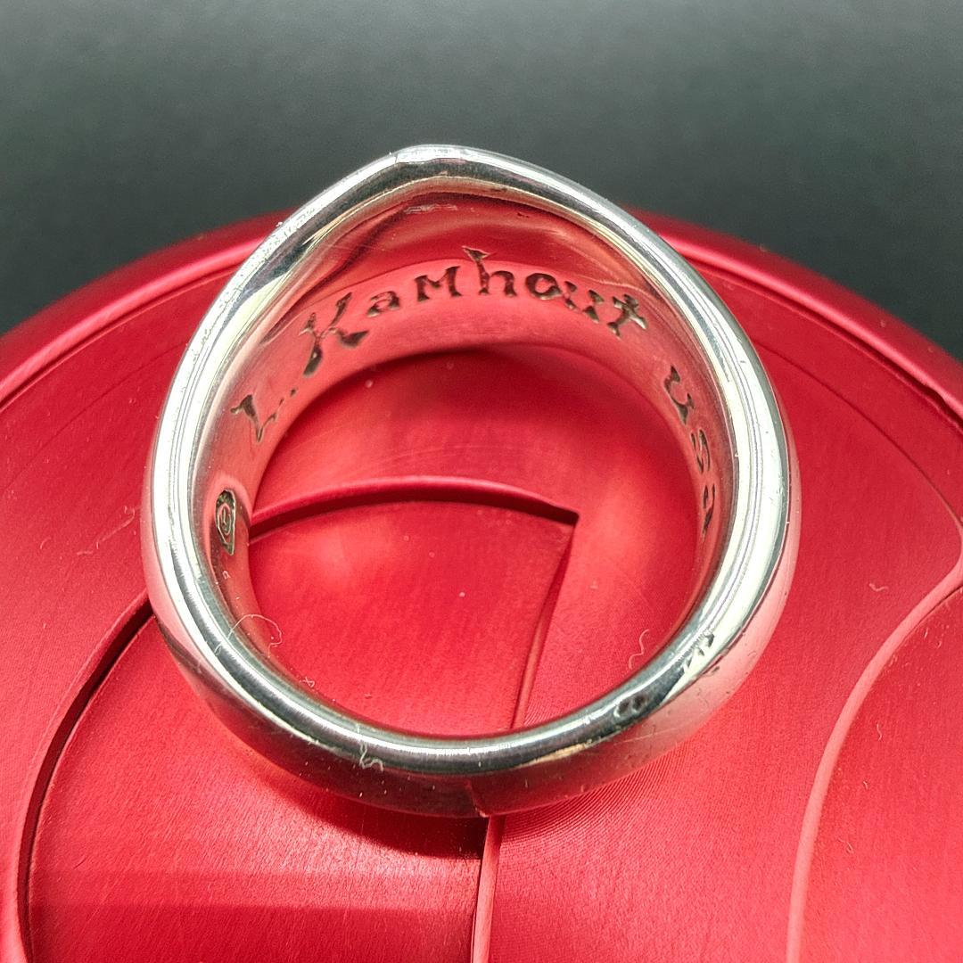 LONE ONES シルクリング L シルバー 約17号 保存箱付