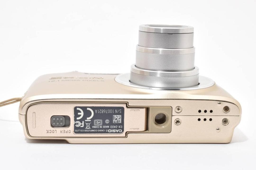 極美品 カシオ　CASIO EXILIM EX-Z400 ゴールド ＃A316