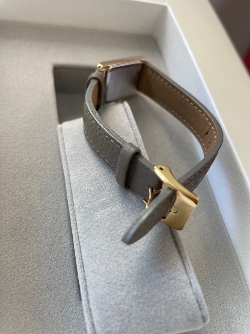 HIROB【SEIKO /セイコー】グレージュ/レザーベルト レディース時計