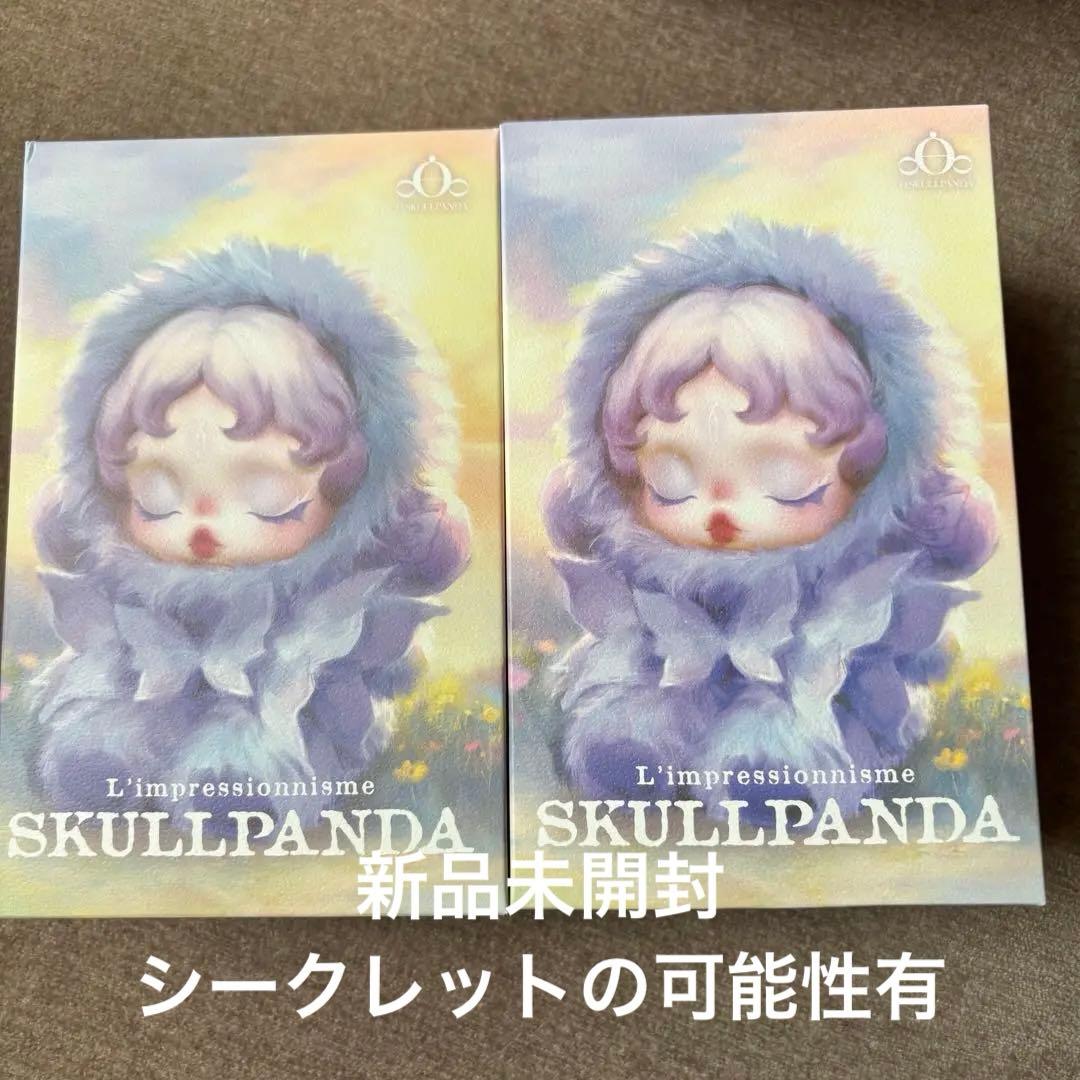 国内正規品　ポップマート　スカルパンダ　ぬいぐるみ　新作　popmart