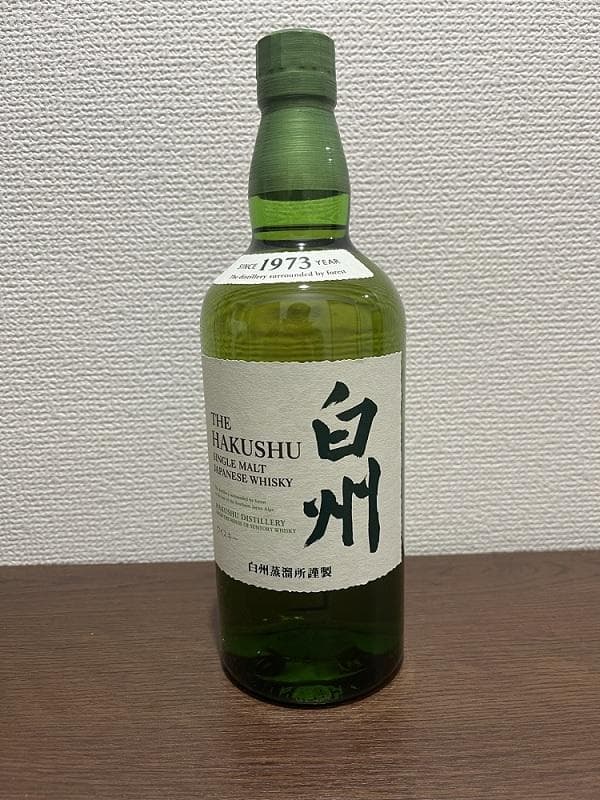 サントリー 白州 シングルモルトウイスキー 700ml 未開封 箱なし