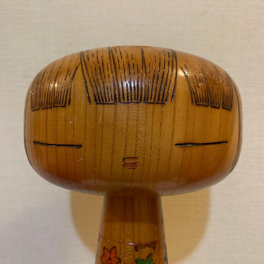 創作こけし　 辻田亮三作　【花のこみち】　高さ　約40㎝！